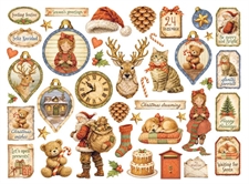 Stamperia Chipboard Die Cuts - Silent Night